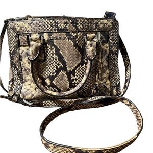 Michael Kors Snake Python Satchel
